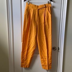 Marc D’alcy Vintage yellow high waisted Pants